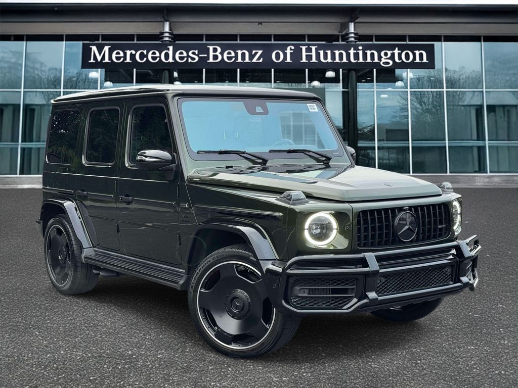 Green (G MANUFAKTUR Olive Metallic) 2024 Mercedes-Benz G-Class SUV / Crossover All-Wheel Drive 9-Speed Automatic