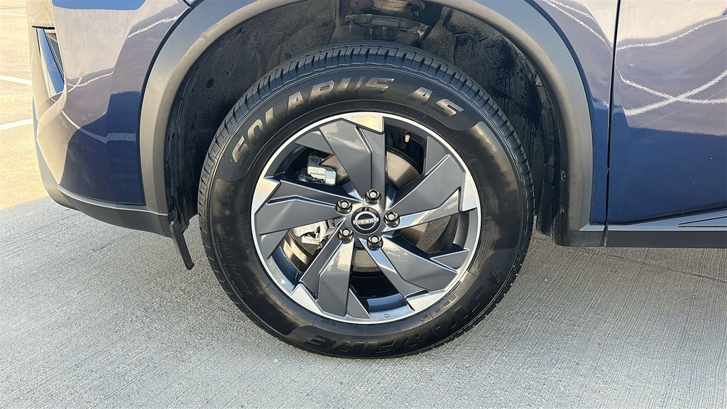2025 Nissan Rogue SV Blue at South Houston Nissan