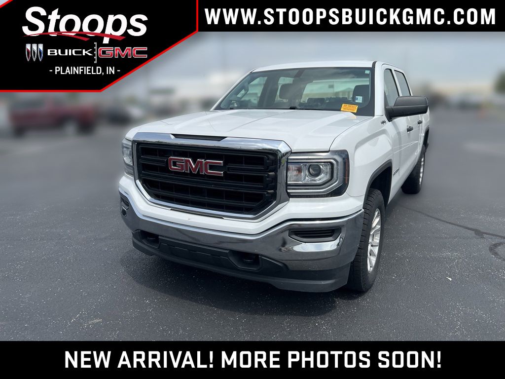 Summit White 2018 GMC Sierra 1500 Pickup Truck Four-Wheel Drive 6-Speed Automatic Overdrive