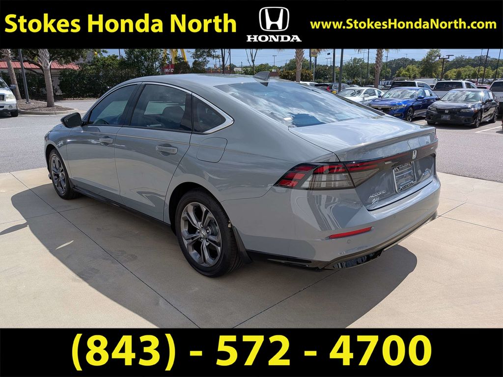 2025 Honda Accord Hybrid EX-L Gray at Stokes Honda North