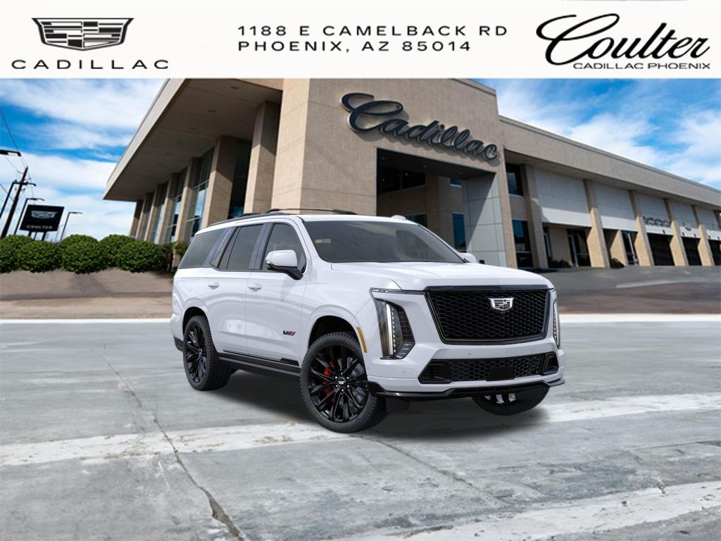 Vibrant White Tricoat 2026 Cadillac Escalade-V SUV / Crossover All-Wheel Drive 