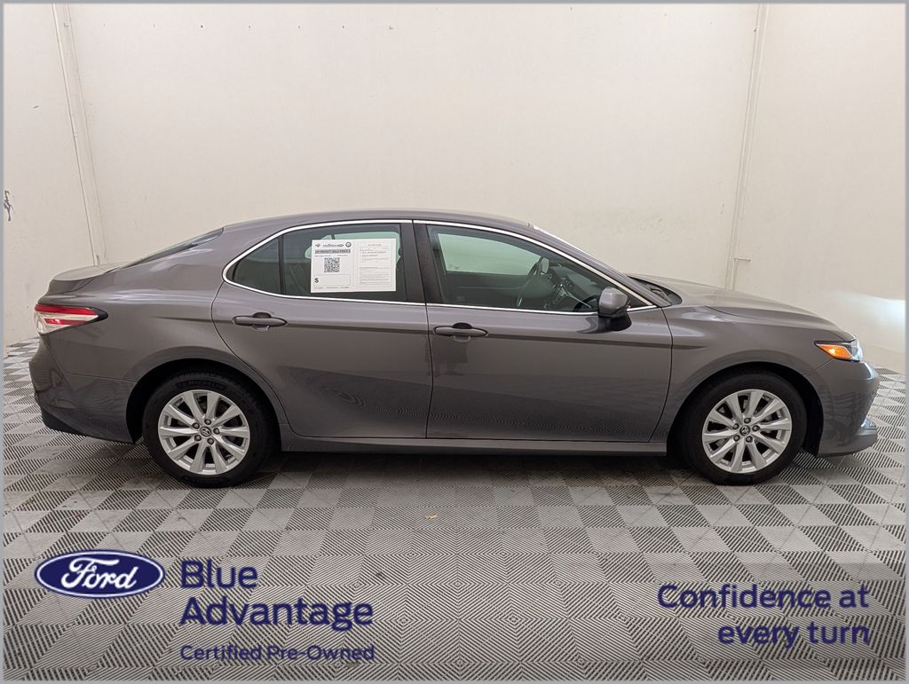 Certified Used 2018 Gray Toyota LE image 2