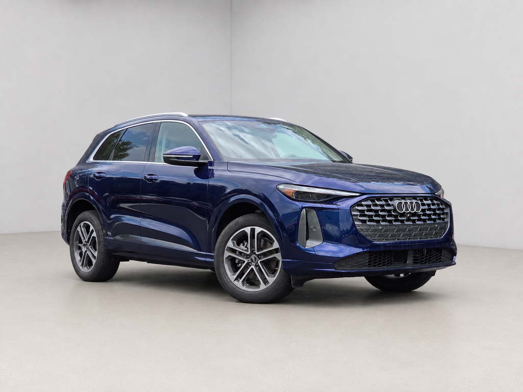 Blue Metallic 2025 Audi Q5 SUV / Crossover All-Wheel Drive 7-Speed Automatic