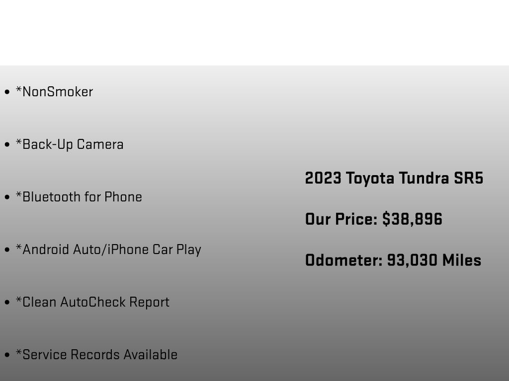 2023 Toyota Tundra SR5 Red at Luther Ford