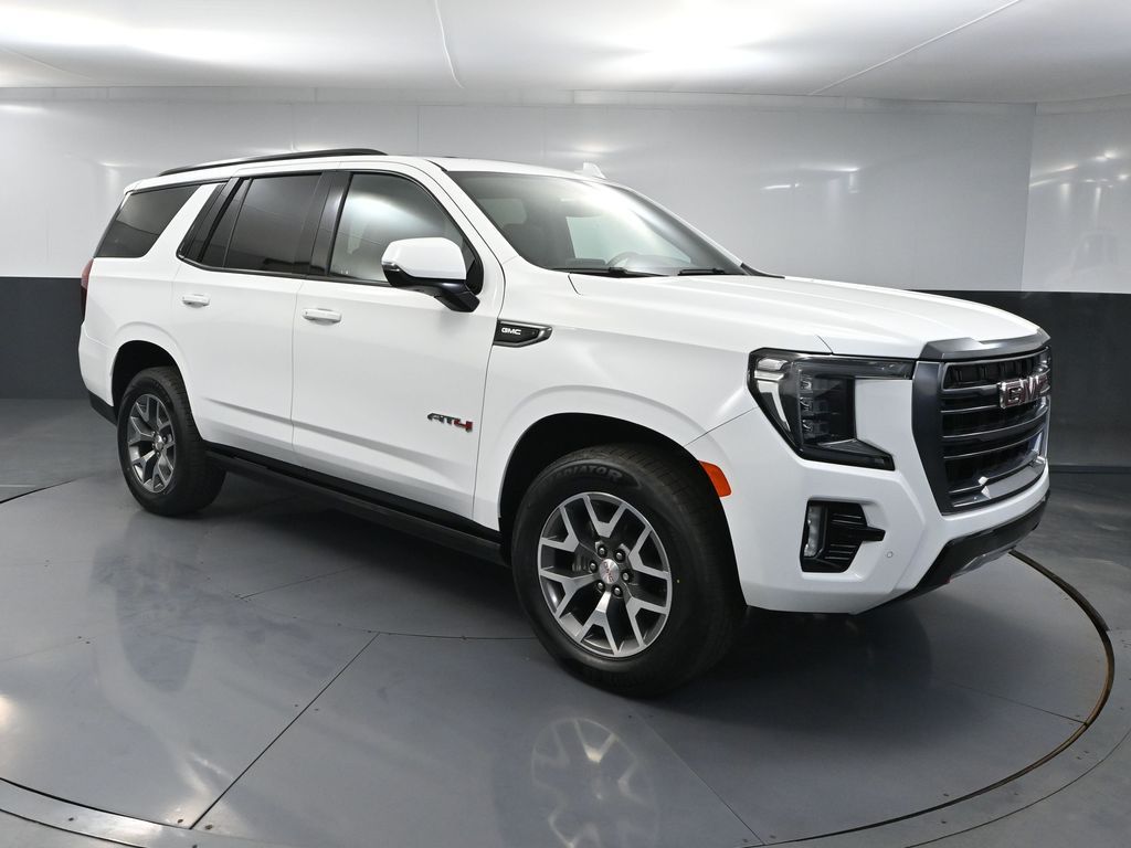 Summit White 2023 GMC Yukon SUV / Crossover Four-Wheel Drive 