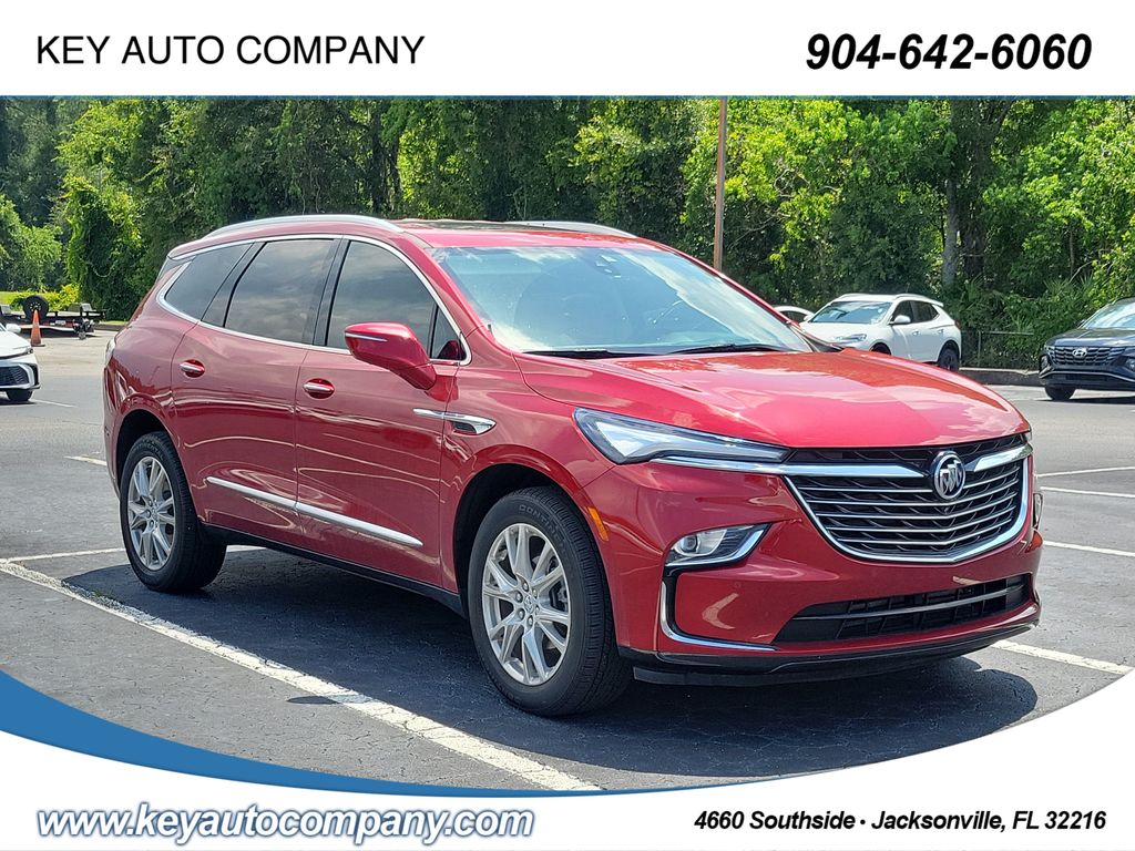Cherry Red Tintcoat 2024 Buick Enclave SUV / Crossover Front-Wheel Drive 9-Speed Automatic