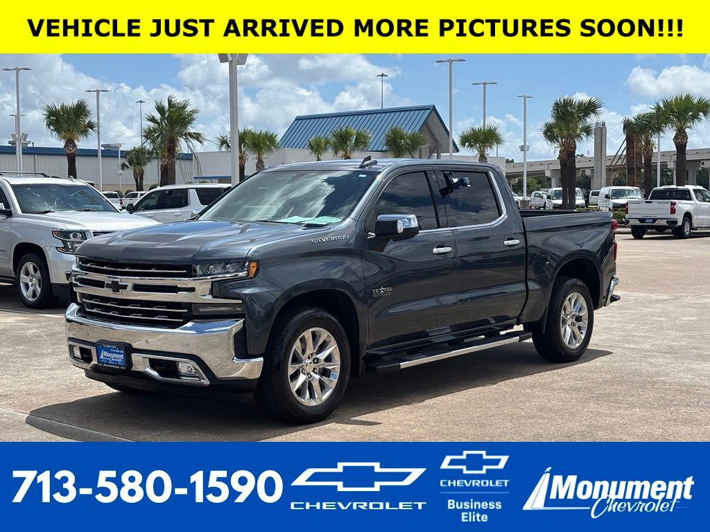 2019 Chevrolet Silverado 1500 LTZ Gray at Mac Haik CDJR North Houston