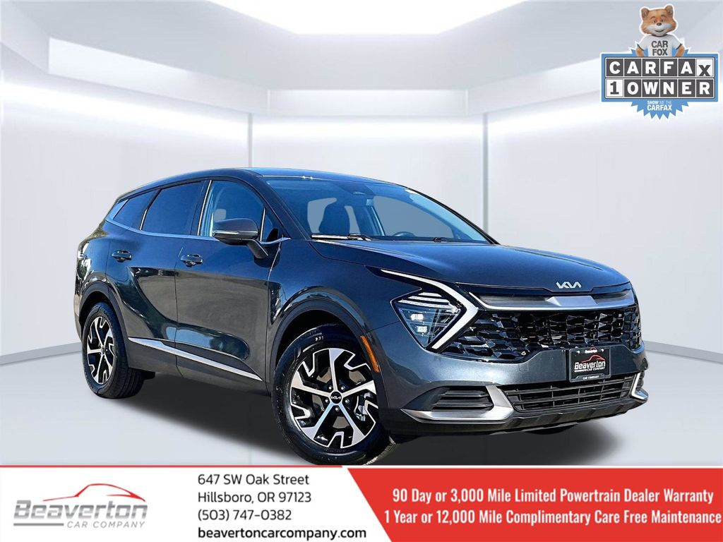 Gravity Gray 2025 Kia Sportage SUV / Crossover Front-Wheel Drive 8-Speed Automatic