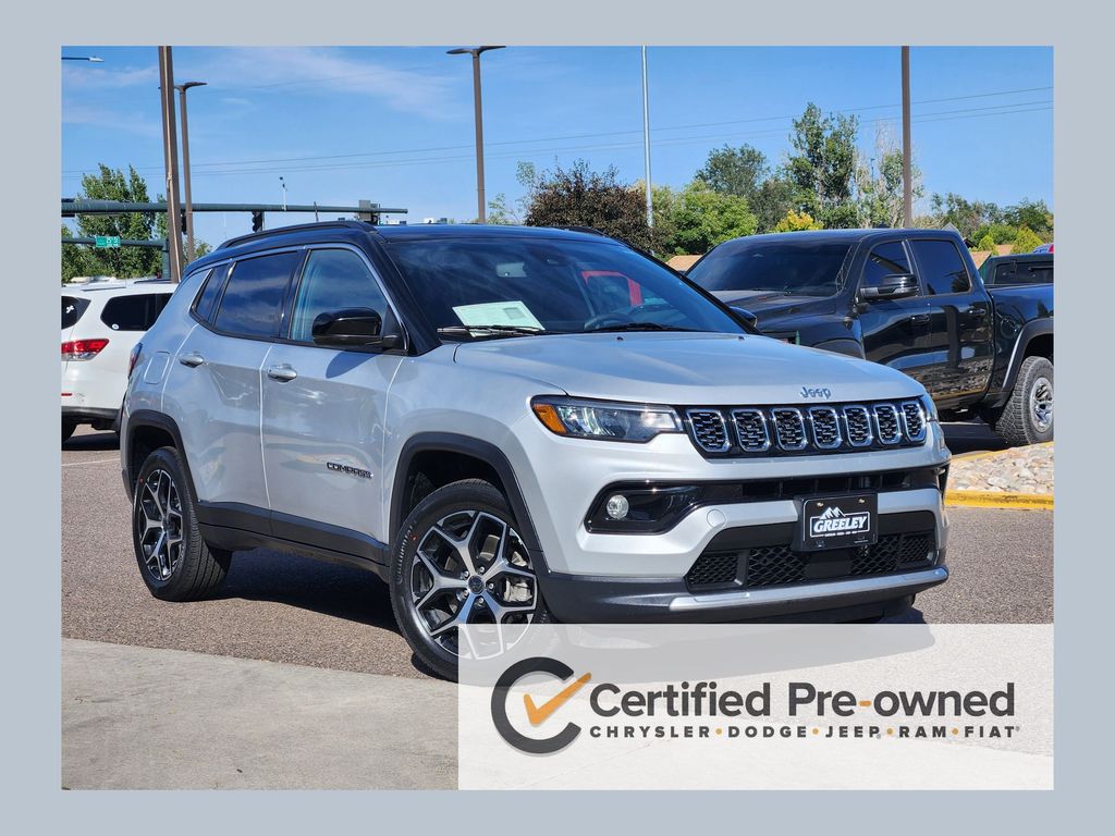 2025 Jeep Compass Plata (Silver Zynith Metallic Clearcoat) SUV/Crossover Todo terreno 8 velocidades Automática