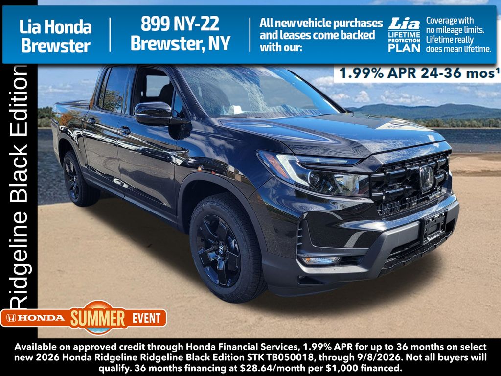 Nh-731p/Crystal Bl 2026 Honda Ridgeline Pickup Truck All-Wheel Drive 9-Speed Automatic