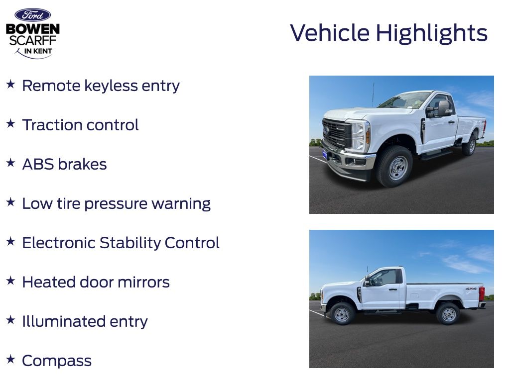 New 2026 Ford Super Duty F-250 Regular Cab 8' Box XL