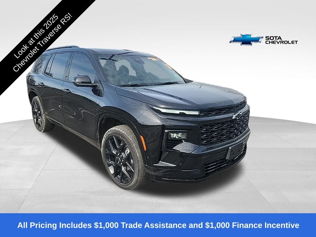 2025 Chevrolet Traverse RS AWD SUV / Crossover Four-Wheel Drive 8-Speed Automatic