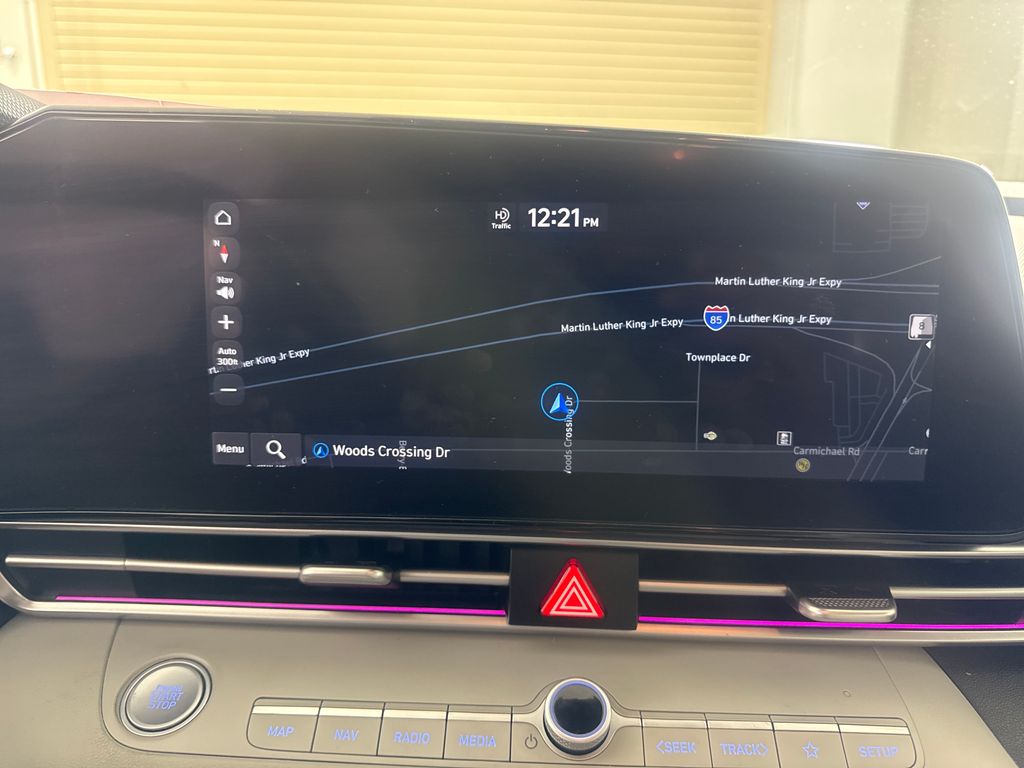 2022 Scarlet Red Hyundai Elantra Hybrid Limited FWD Sedan