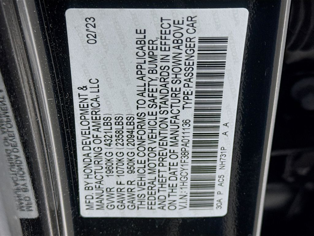 Used Car 2023 Honda Accord  Ex For Sale Under $30,000 In Austin, Texas