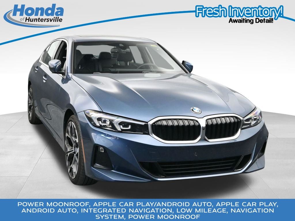 Arctic Race Blue Metallic 2025 BMW 3 Series 330i RWD Sedan Rear-Wheel Drive 8-Speed Automatic