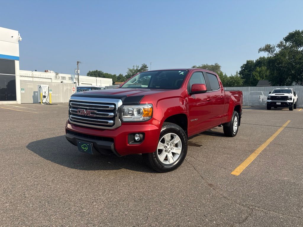 Copper Red Metallic 2016 GMC Canyon Pickup Truck Four-Wheel Drive 6-Speed Automatic