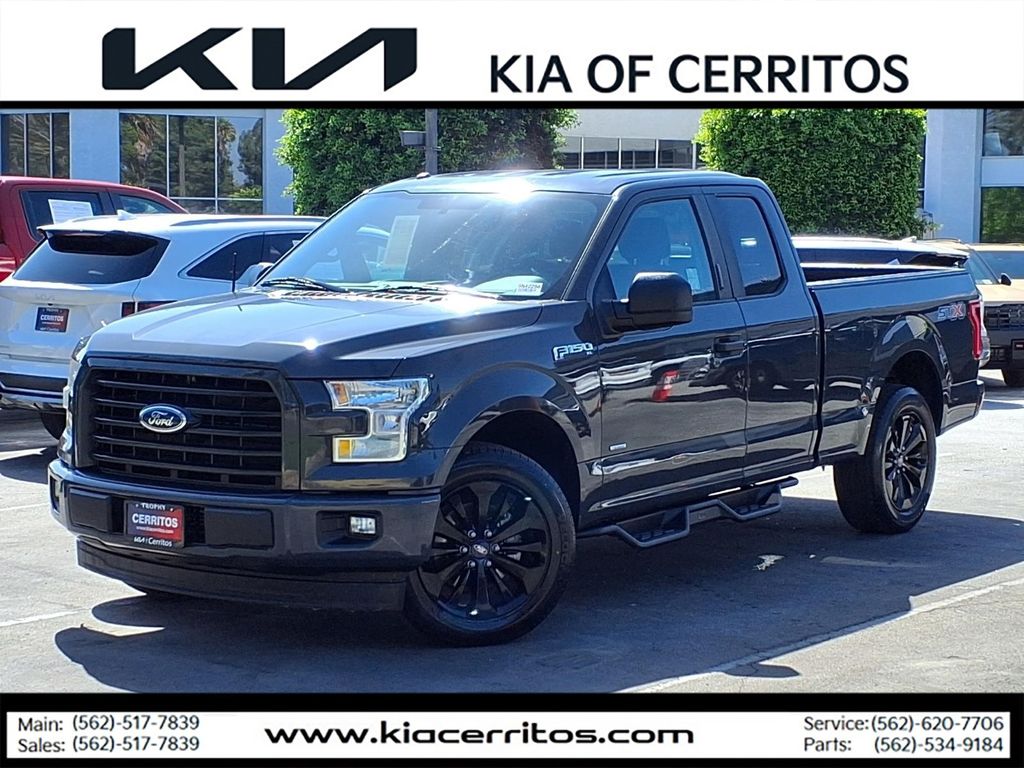 Lithium Gray 2017 Ford F-150 Pickup Truck 4X2 6-Speed Automatic