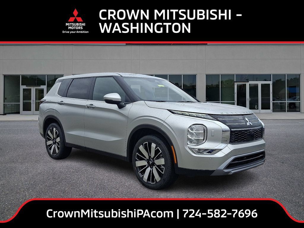 Alloy Silver Metallic 2026 Mitsubishi Outlander SUV / Crossover Front-Wheel Drive Continuously Variable Transmission