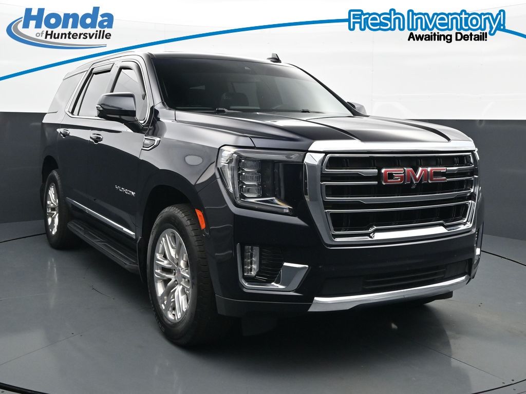 Midnight Blue Metallic 2022 GMC Yukon SUV / Crossover 4X2