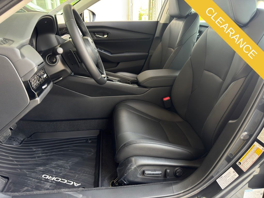 2025 Honda Accord Hybrid EX-L Gray at Classic Honda Galveston