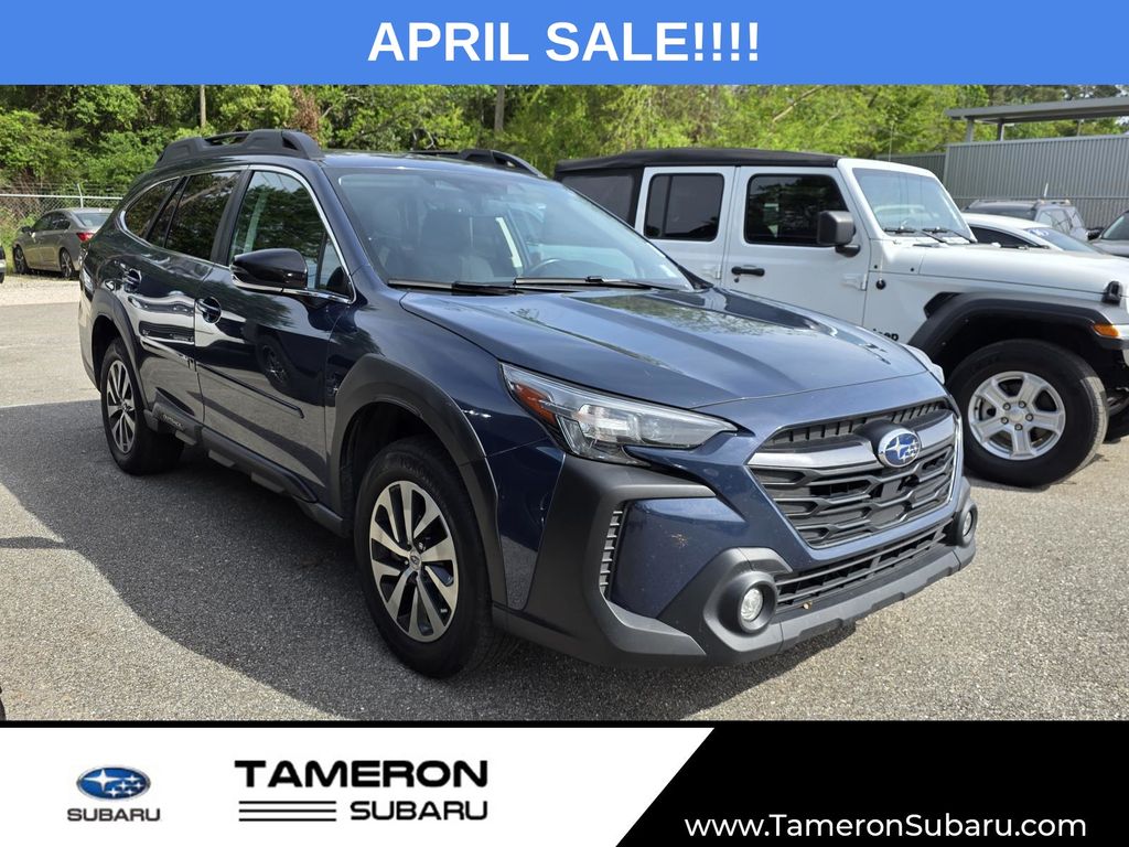 Cosmic Blue 2023 Subaru Outback Premium AWD SUV / Crossover All-Wheel Drive Continuously Variable Transmission