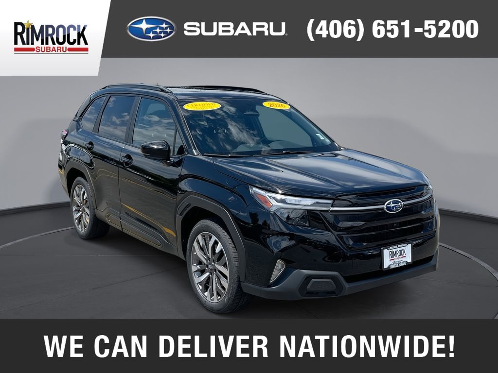 Crystal Black Silica 2026 Subaru Forester SUV / Crossover All-Wheel Drive Continuously Variable Transmission