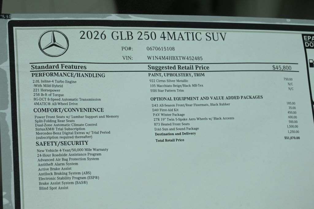 Thumbnail: 2026 Mercedes-Benz GLB - 29