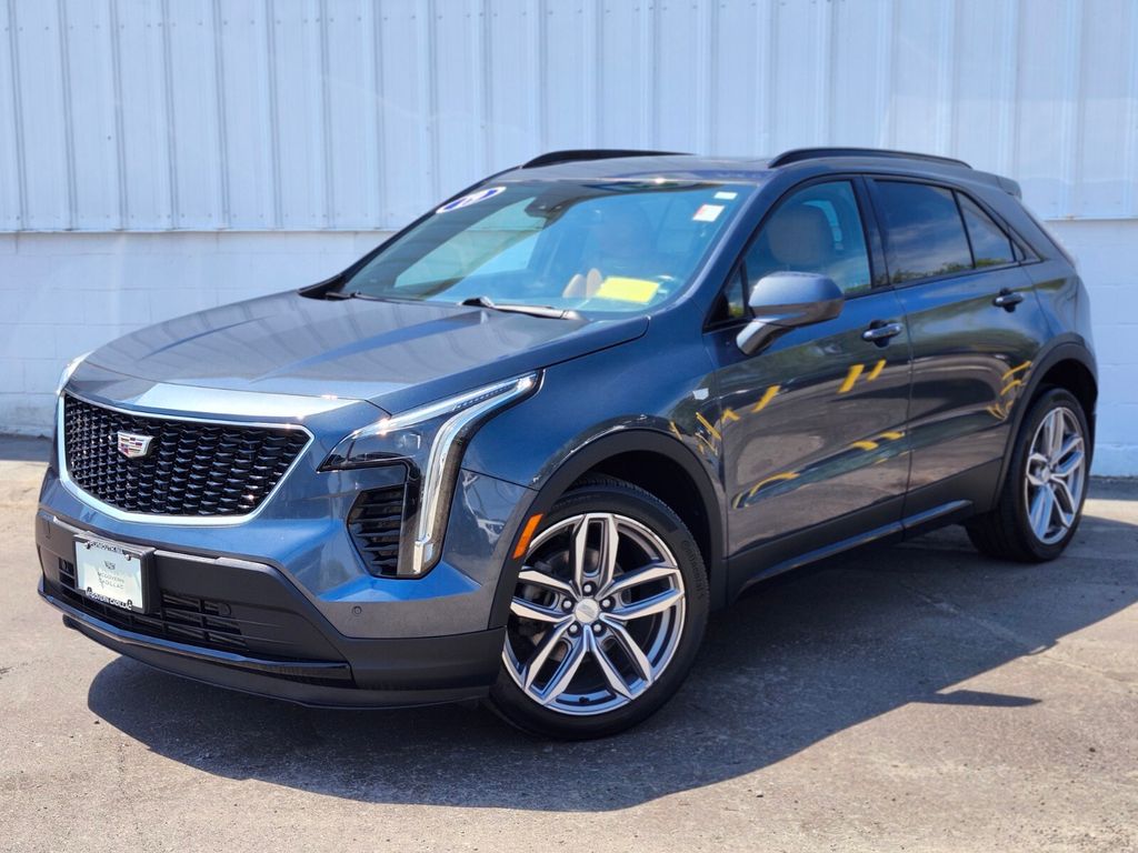 Shadow Metallic 2019 Cadillac XT4 Sport AWD SUV / Crossover Four-Wheel Drive 9-Speed Automatic