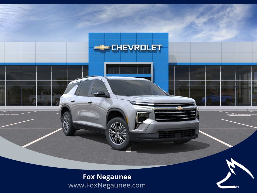 Sterling Gray Metallic 2026 Chevrolet Traverse SUV / Crossover Four-Wheel Drive 8-Speed Automatic