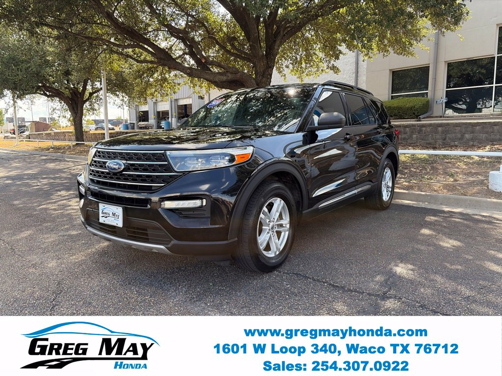 2020 Ford Explorer XLT Black at Greg May Honda