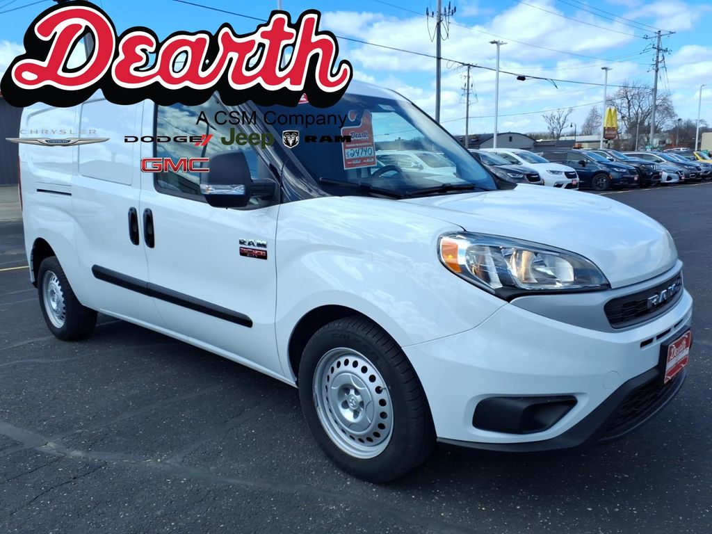 Bright White 2022 RAM ProMaster City Passenger Wagon FWD Van Front-Wheel Drive 9-Speed Automatic