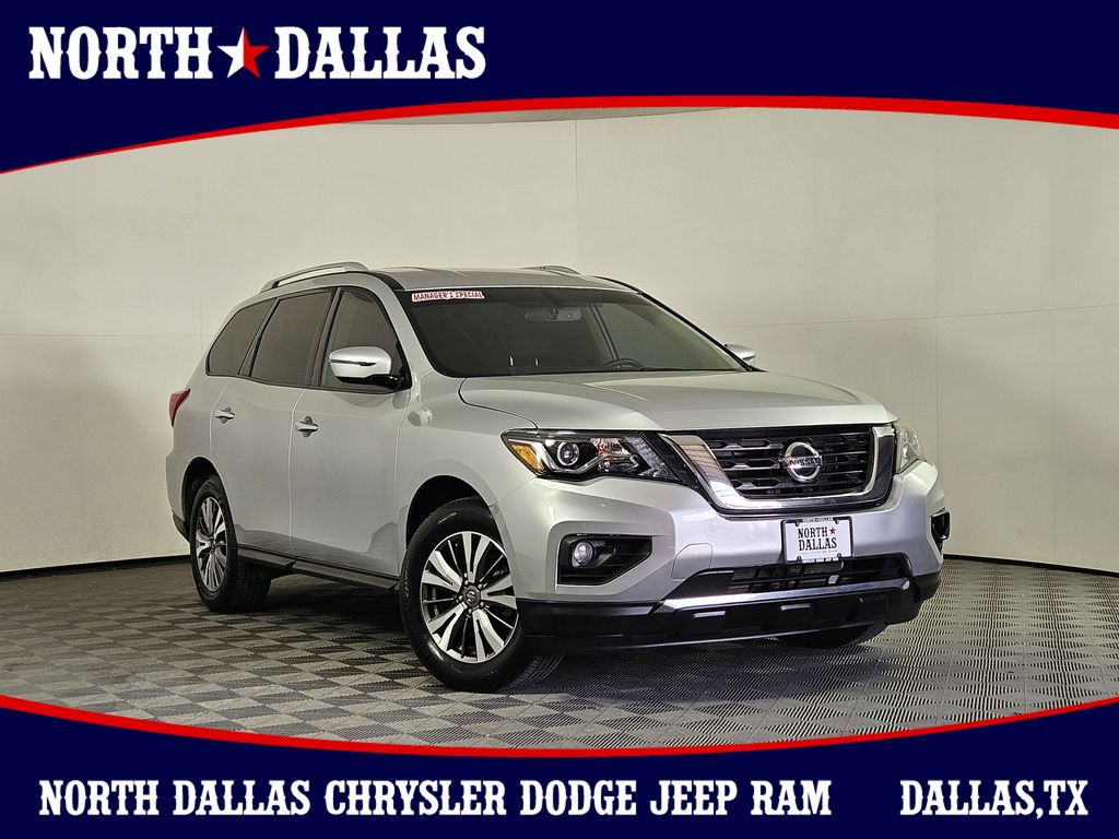 Brilliant Silver Metallic 2020 Nissan Pathfinder SUV / Crossover Four-Wheel Drive Continuously Variable Transmission