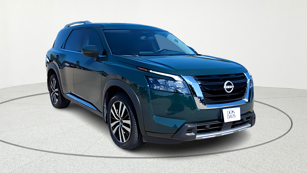 Black (Obsidian Green Pearl) 2025 Nissan Pathfinder SUV / Crossover All-Wheel Drive 9-Speed Automatic