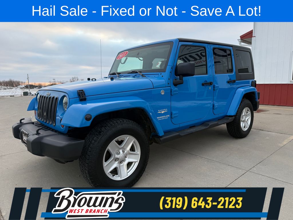 Cosmos Blue 2011 Jeep Wrangler Unlimited Sahara 4WD SUV / Crossover Four-Wheel Drive 4-Speed Automatic