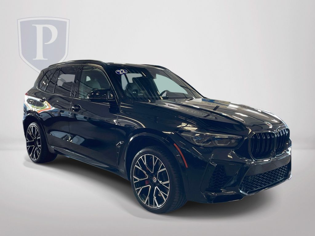 Black Sapphire Metallic 2022 BMW X5 M AWD SUV / Crossover All-Wheel Drive 8-Speed Automatic
