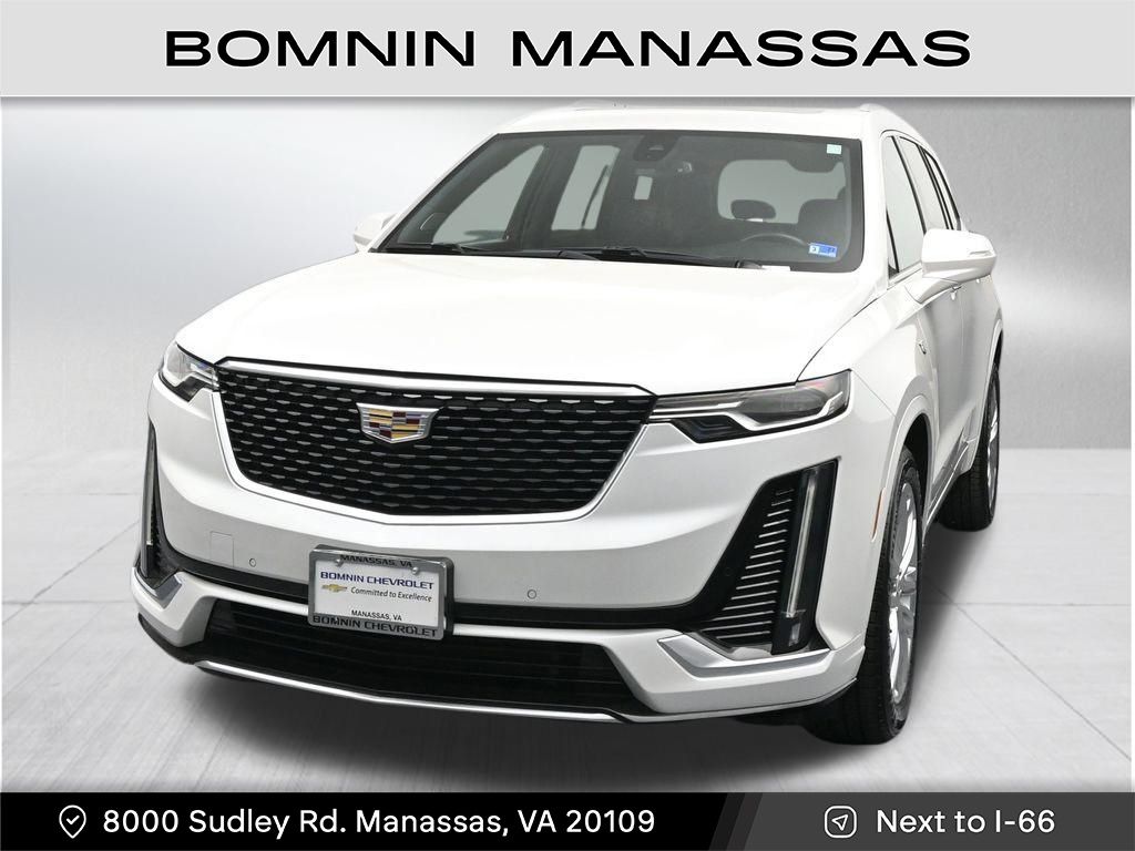 Crystal White Tricoat 2020 Cadillac XT6 Premium Luxury AWD SUV / Crossover Four-Wheel Drive 9-Speed Automatic