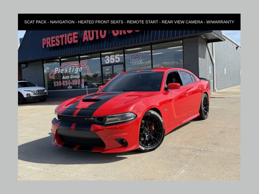 Torred Clearcoat 2019 Dodge Charger R/T Scat Pack RWD Sedan Rear-Wheel Drive 8-Speed Automatic
