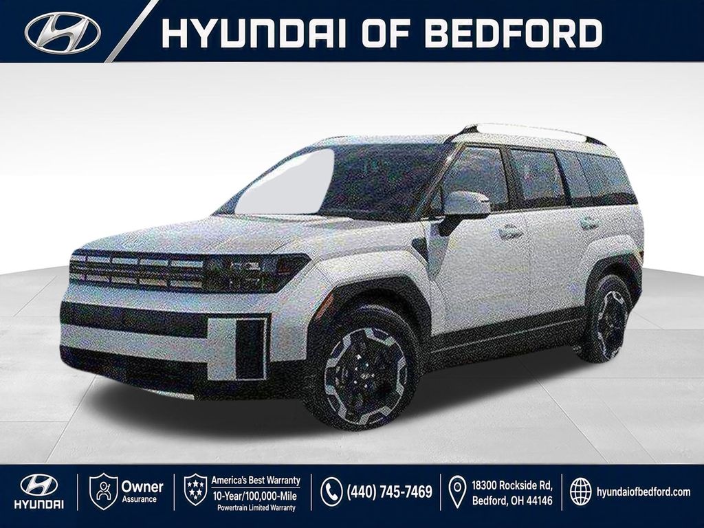 Serenity White 2027 Hyundai Santa Fe SUV / Crossover Front-Wheel Drive 8-Speed Automatic