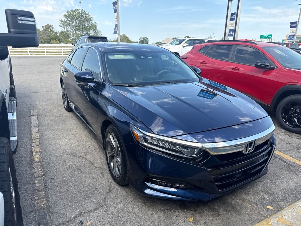 Still Night Pearl 2019 Honda Accord Sedan Front-Wheel Drive Continuously Variable Transmission