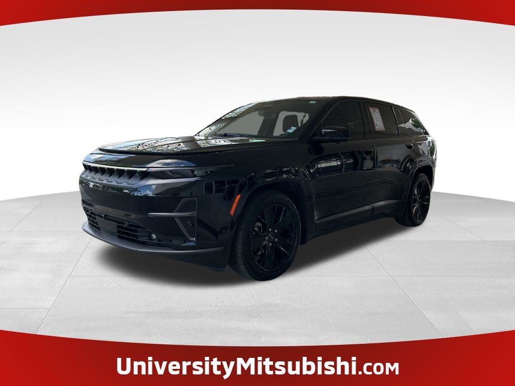 Diamond Black Crystal Pearlcoat 2024 Jeep Wagoneer S Launch Edition 4WD SUV / Crossover Four-Wheel Drive 1-Speed Automatic