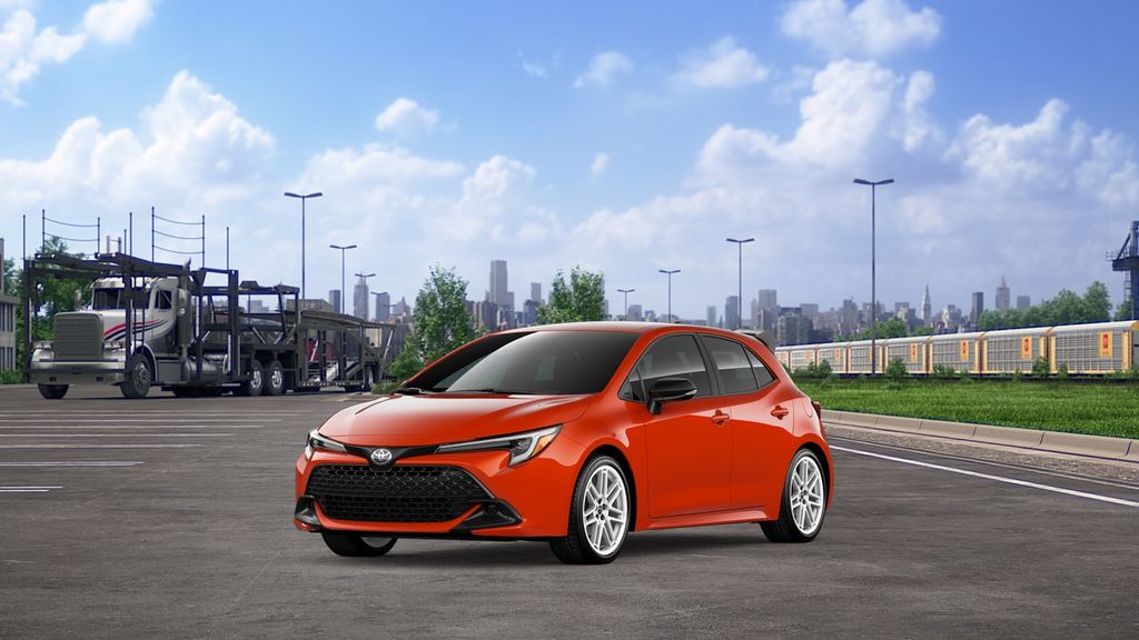 Red 2026 Toyota Corolla Hatchback Hatchback Front-Wheel Drive Continuously Variable Transmission