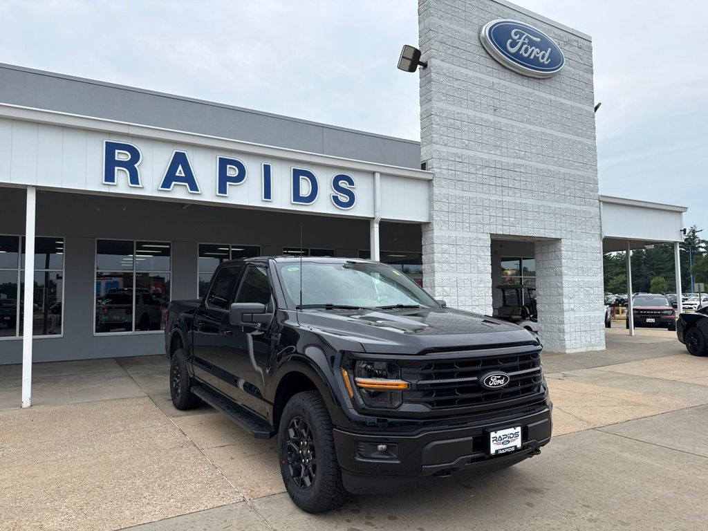 Black Metallic 2026 Ford F-150 Pickup Truck Four-Wheel Drive Automatic