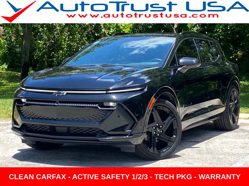 Black 2024 Chevrolet Equinox EV SUV / Crossover Front-Wheel Drive 1-Speed Automatic