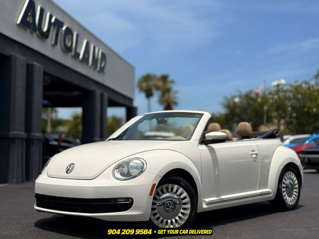 Candy White 2014 Volkswagen Beetle Convertible Front-Wheel Drive 6-Speed Automatic