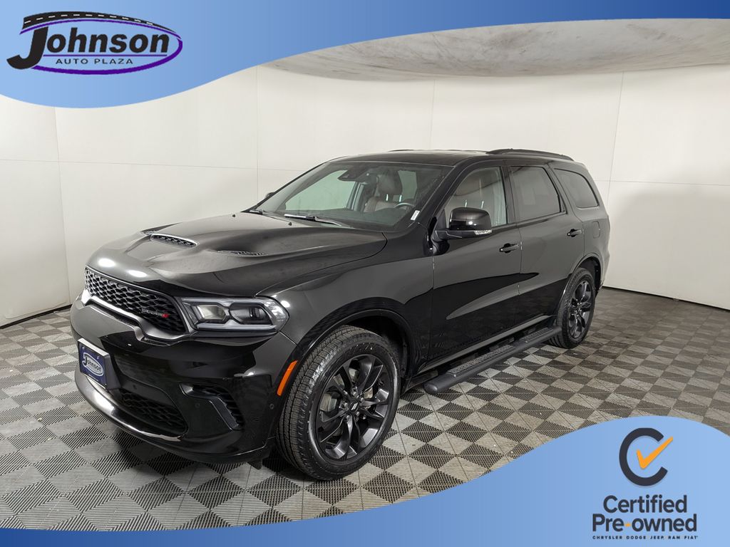 DB Black Crystal Clearcoat 2025 Dodge Durango GT Plus AWD SUV / Crossover All-Wheel Drive 8-Speed Automatic