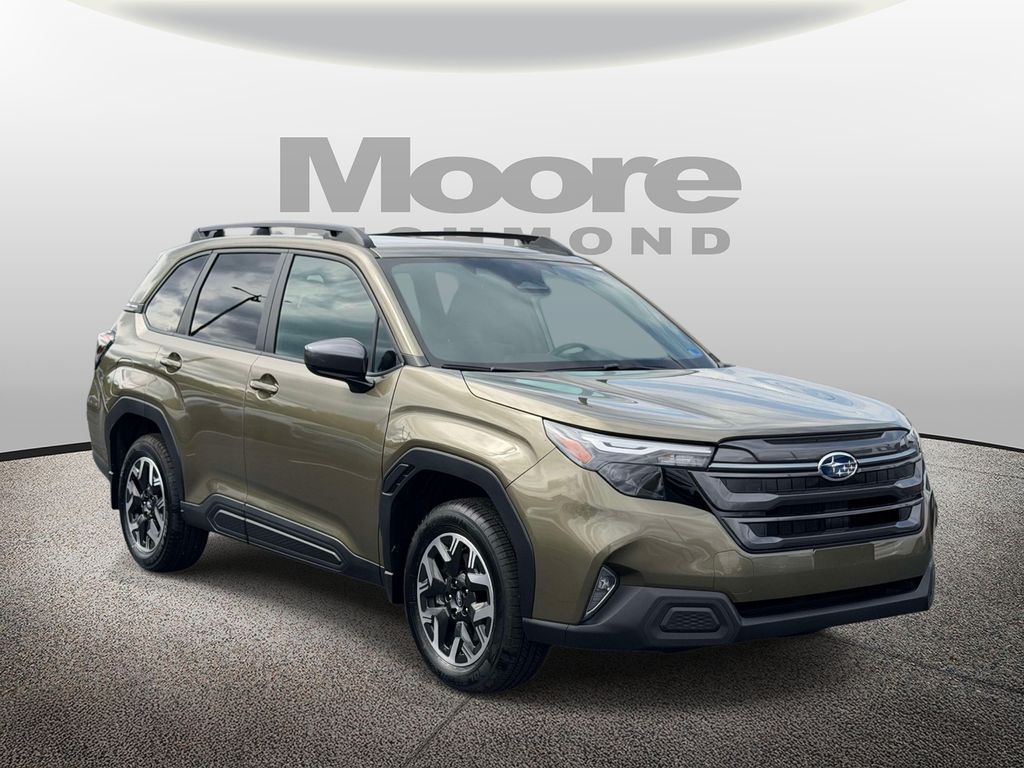 Autumn Green Metallic 2026 Subaru Forester SUV / Crossover All-Wheel Drive Continuously Variable Transmission