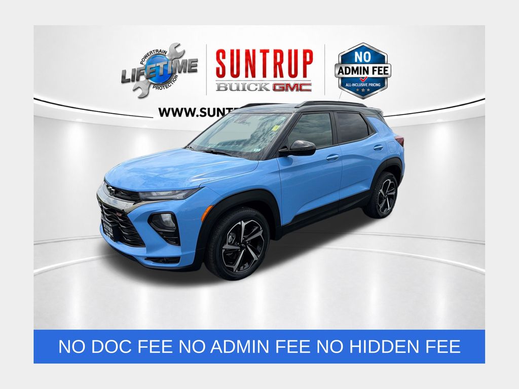 Fountain Blue 2023 Chevrolet Trailblazer SUV / Crossover Front-Wheel Drive Continuously Variable Transmission