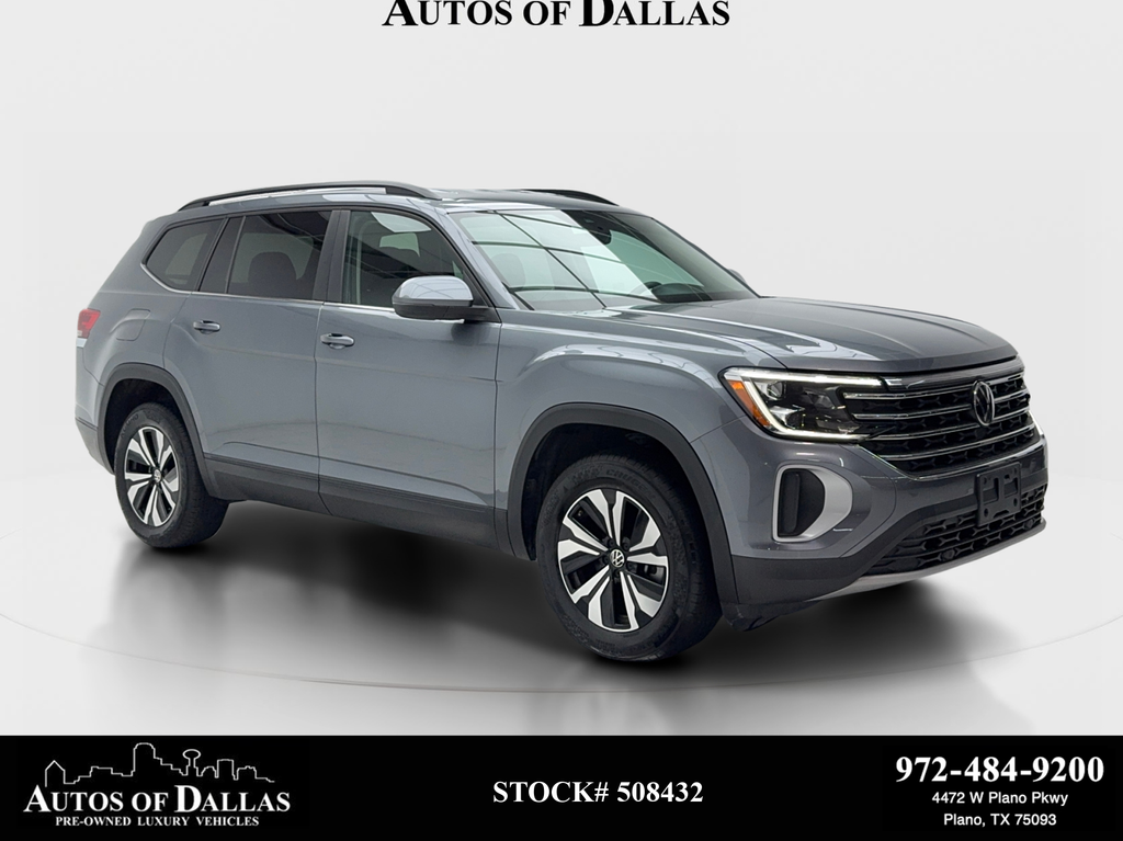 Gray 2024 Volkswagen Atlas SE FWD SUV / Crossover Front-Wheel Drive 8-Speed Automatic