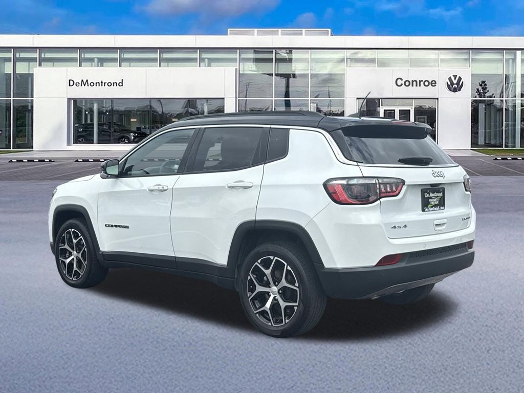 2024 Jeep Compass Limited White at Joe Myers Mazda Kia