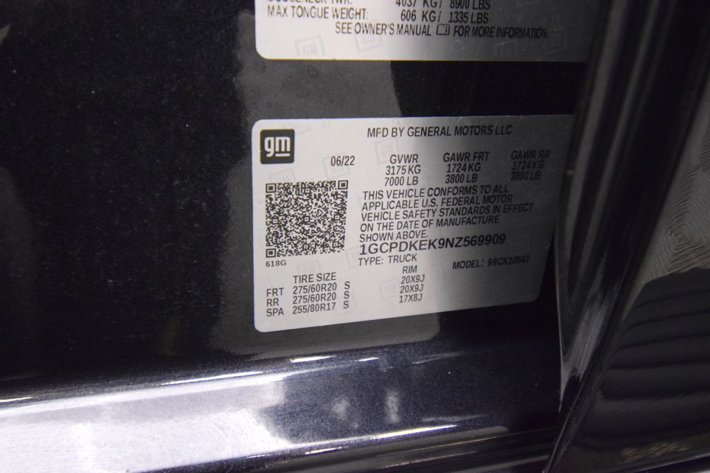 used 2022 Chevrolet Silverado 1500 car, priced at $35,500